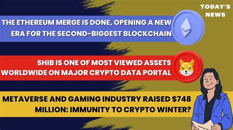The Ethereum Merge Is Done, Opening a New Era for the .